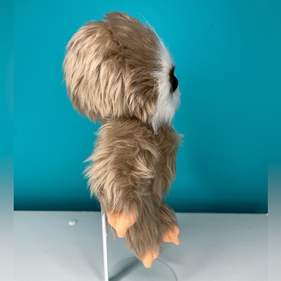 Sloth Plush Stuffed Animal Posable Baby Big Eyes Cute Toy 8” - Picture 4 of 7